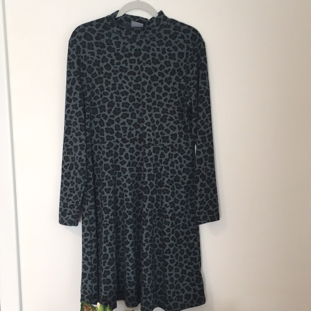 Leopard print dress